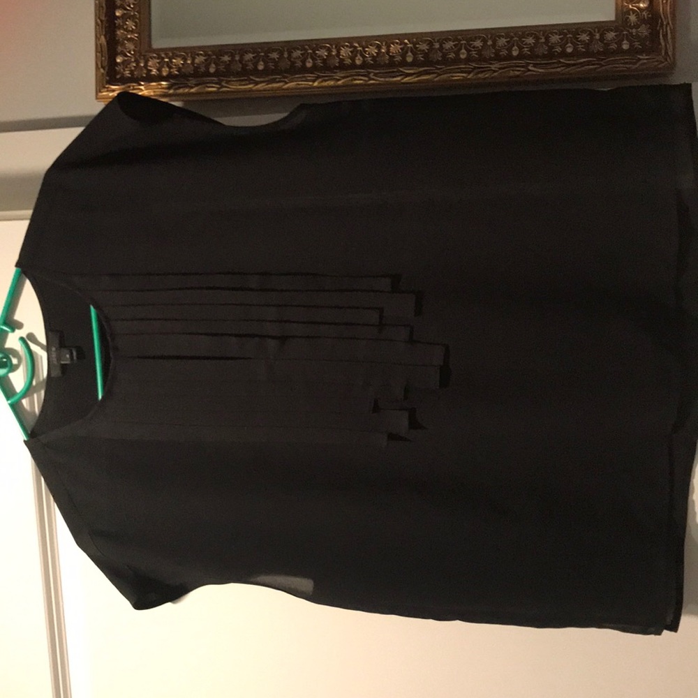 J crew flutter silk top